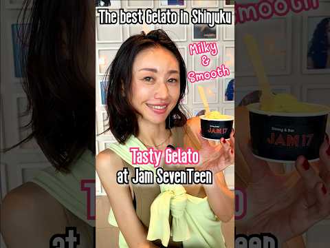 A Japanese lady shares the best Gelato / Ice cream in Shinjuku Kabukicho, Jam 17