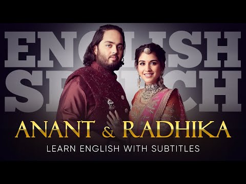 ENGLISH SPEECH | ANANT & RADHIKA: Emotional Pre-Wedding Speech (English Subtitles)