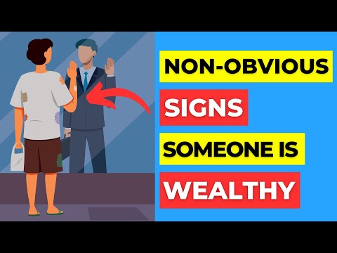 Non-Obvious Signs Someone is Wealthy ✋ You'll Be Shocked ✋