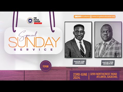 Sunday Service: Ministering Pst. 'Femi OYEWUNMI - 06/23/2024