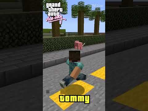 I played GTA on Minecraft!