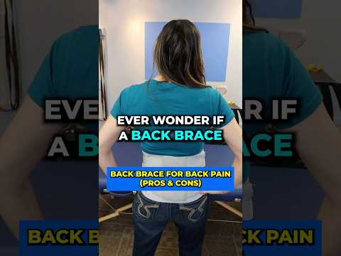 Back Brace Pros & Cons #bobandbrad #backpainrelief #healthtips #holidaywithyoutube