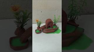 how to make beautiful miniature clay house 5 #clayhouse