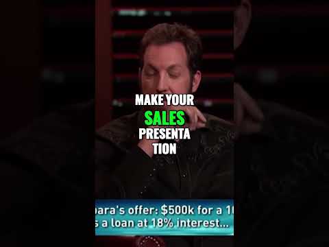 Best Salesman  ever on Shark Tank! #finance #sales #realestate #money #investing