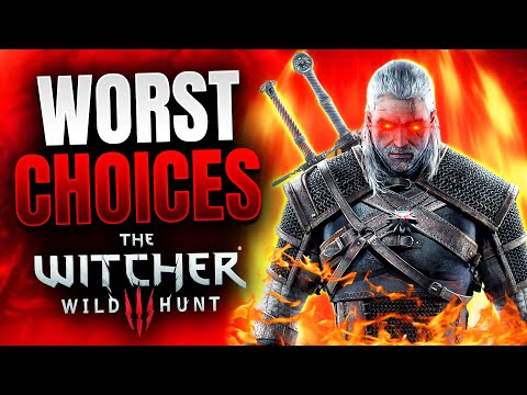 10 Most CURSED DECISIONS in The Witcher 3