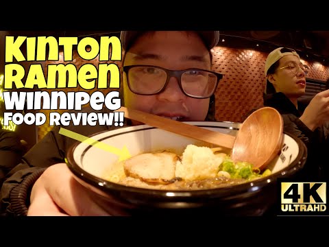 I TRIED WINNIPEG'S NEW RAMEN SPOT! They're AMAZING🍜. [4K]