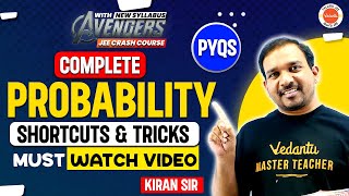 Complete Probability Class 12 PYQs | Must Watch Video | JEE 2024 | JEE Maths | Kiran Sir