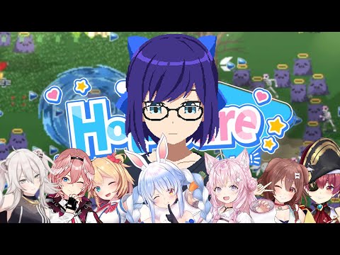 Hololive members reactions to A-Chan boss fight in Holocure [Hololive clips]