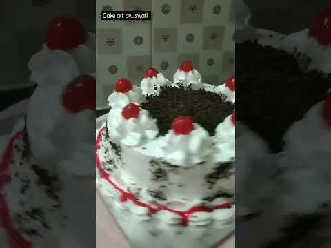 black forest cake #cake #blackforestcake #short #music #cake lovers @todaysmenu3850