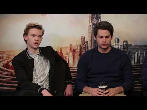 Maze Runner: The Scorch Trials 移動迷宮：焦土試煉 Dylan O'Brien Thomas Brodie-Sangster Ki Hong Lee interview.