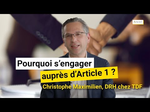 Pourquoi s'engager auprès d'Article 1 ?