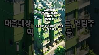 고정금리 전세자금대출 가능한 곳 TOP 3 #고정금리전세자금대출