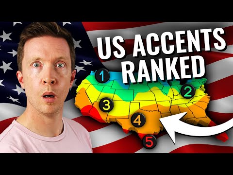 13 American Accents Ranked EASIEST to HARDEST to Understand