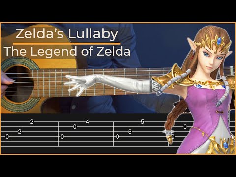 Zelda's Lullaby - The Legend of Zelda (Simple Guitar Tab)