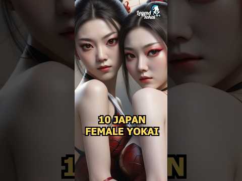 10 Japan Female Yokai -Legend Yokai Top 10  #scarystories #shorts #urbanlegends