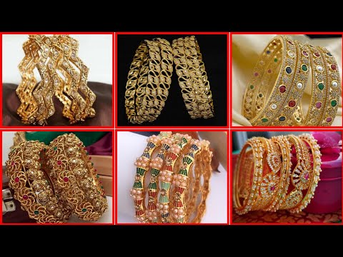 Captivating Ad Stone With Meena Work Polki Bangles(SS Style Corner)2024