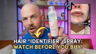 The Truth Behind the Viral Hair Identifying Spray | Dermatologist Explains