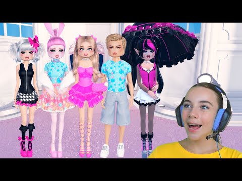 Я СДЕЛАЛА ПОПУЛЯРНЫХ КУКОЛ в ROBLOX Dress To Impress