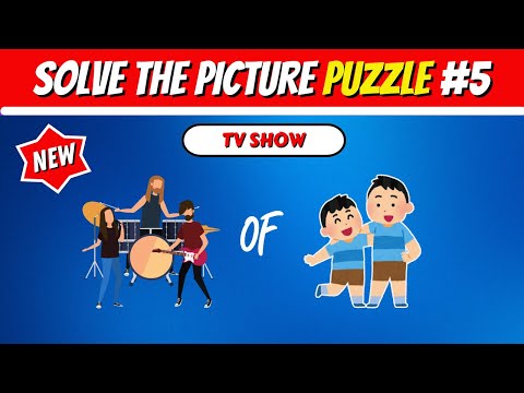 Can You SOLVE the PICTURE PUZZLE? | Emoji Quiz - Easy Medium Hard