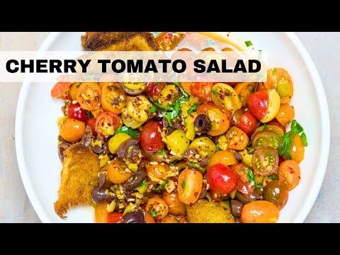 Mediterranean Tomato Salad | Tomato Salad Recipe