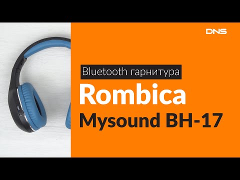 Распаковка Bluetooth гарнитуры Rombica Mysound BH-17 / Unboxing Rombica Mysound BH-17