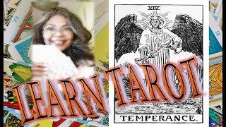 Tarot Reading for Beginners - Temperance 💟♐🔺Rider Waite