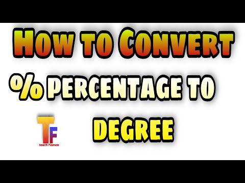 convert percentage to degree #shorts #mathstrick #easymaths #percentage