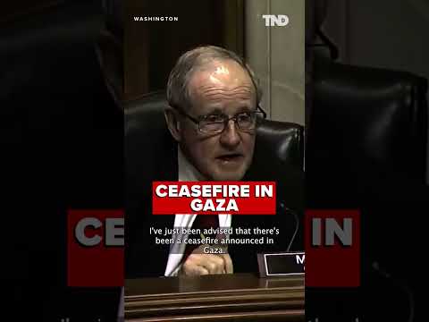 Gaza ceasefire between Hamas and Israel announced during Rubio Senate hearing