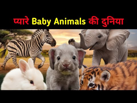 प्यारे बेबी एनिमल्स की दुनिया | The world of cute baby animals