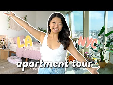 What $2700 Gets You in LA vs NYC (My Apartment Tour!)