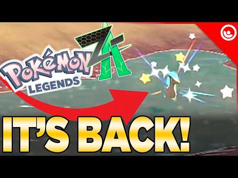 The SHINY SOUND returns to Pokemon Legends Z-A!