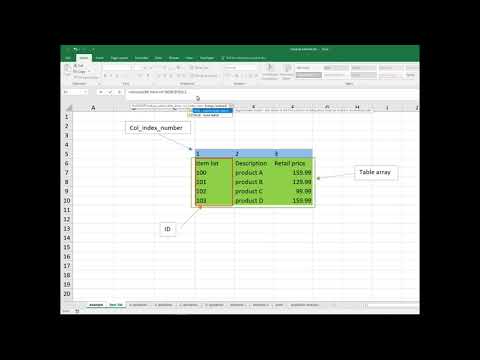 vlookup multiple worksheets