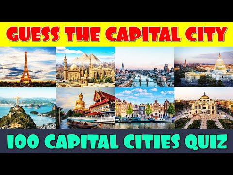 Guess the 100 Capital Cities