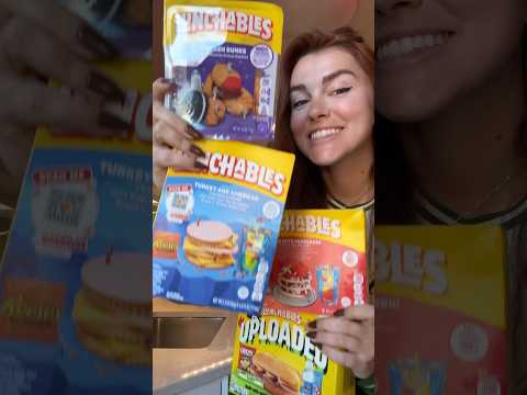 Only eating lunchables for a full day! #foodie #eating #mukbang #lunchables