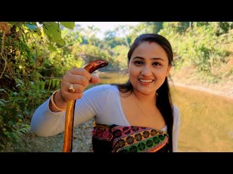 Bodo Dish || Eel Fish with Wild-Mint || Na Khusia jwng Ontai Bajab ||