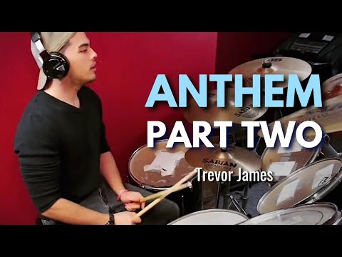 Blink 182 - Anthem Part Two drums (Quick Cover by Trevor James)