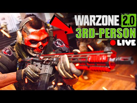 🔴 LIVE - 3RD PERSON WARZONE 2 - BATTLE ROYALE GAMEPLAY