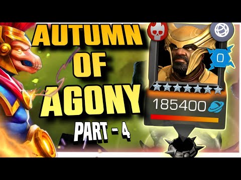 My 6 Star RANK 1 Bill Destroys Himdol BOSS - AUTUMN OF AGONY Part 4 | Marvel Contest of Champions