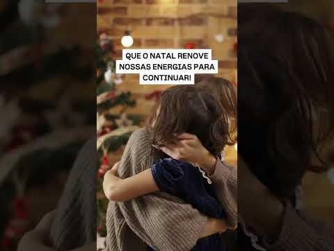 Que o Natal renove nossas energias para continuar!