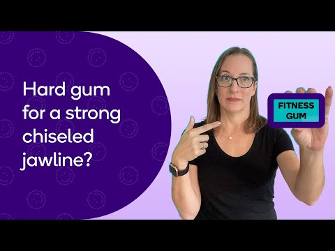 Yay or Nay?  The "hard gum" trend for facial fitness and a chiseled jaw