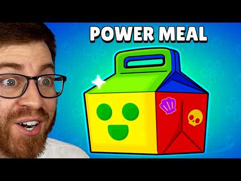 I opened Power Meals for EVERY BRAWLER POWER-UP! Which is Best?!