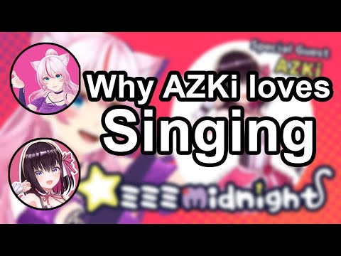 AZKi gives the reason she started to love to sing【ENG SUB】