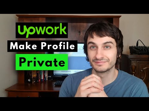 How to make your Upwork profile private