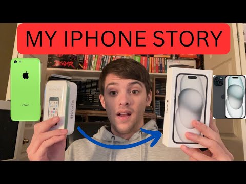 My iPhone Story From iPhone 5c to iPhone 15