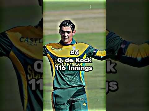 Top 10 Fastest 5000 runs in ODI  CRICKET #shorts #top10