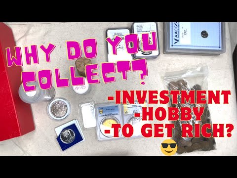 ❓Why do you collect coins and silver❓Investment, Hobby, or to get rich❓🤑