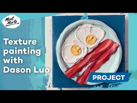 Create texture food art with Dason Luo