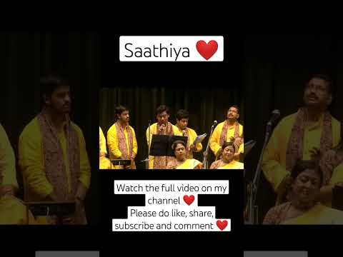 Saathiya | Sonu Nigam #coversong #music #shorts #sonunigam #newmusic #newmusicvideo #new #music