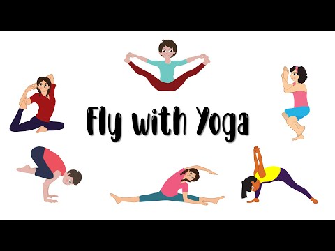 Yoga for Balance & Flexibility | Easy Poses for Kids | Birds Fun Facts | The Yoga Guppy Asana Series