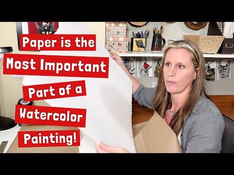 Watercolor Paper for Beginners: 6 Things You Should Know About Paper